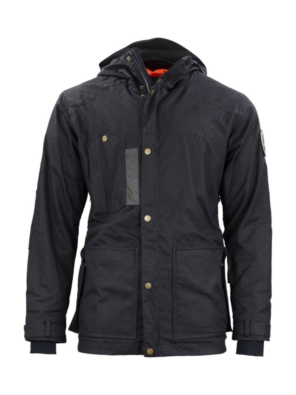 Alps & Meters Patrol Parka Black X-Large New British Millerain